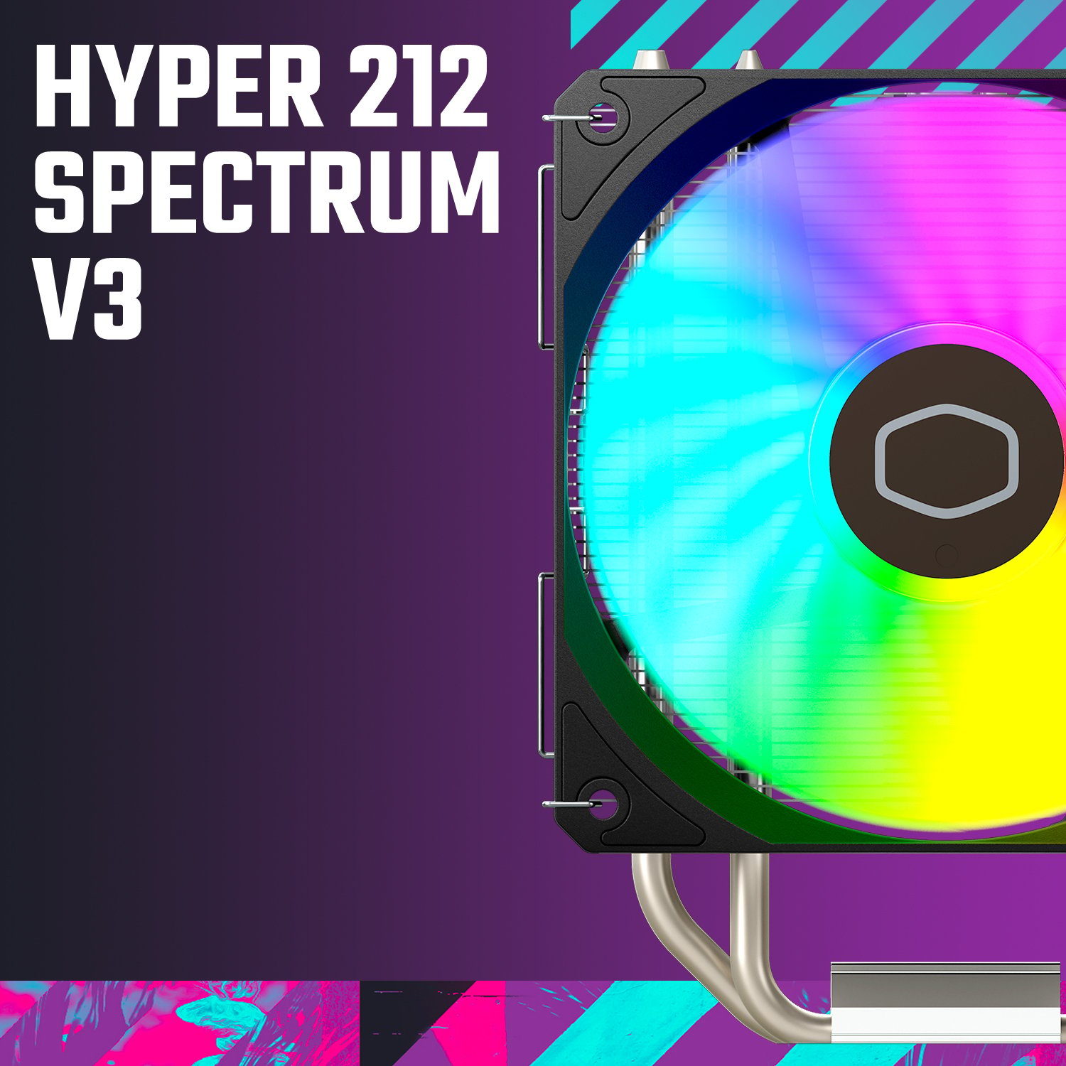 Cooler Master Hyper 212 Spectrum V3 CPU Air Cooler